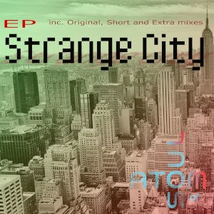 Atom of Soul - Strange City EP release cover small